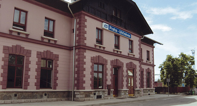 Stavební úpravy železniční stanice Uhříněves